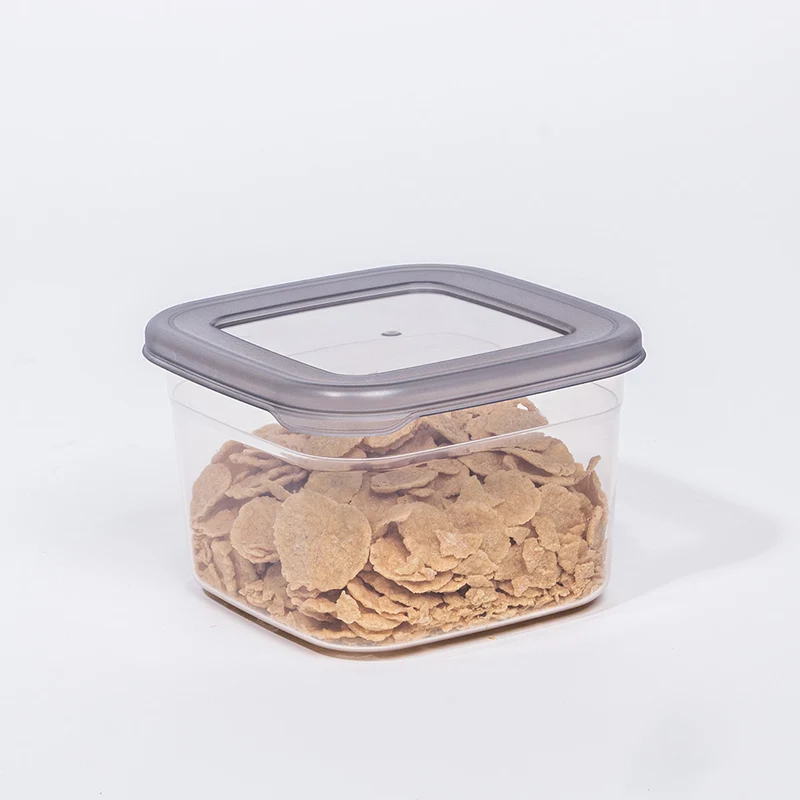 Frasco para Alimentos STORAGE BOX Cinza 50cl