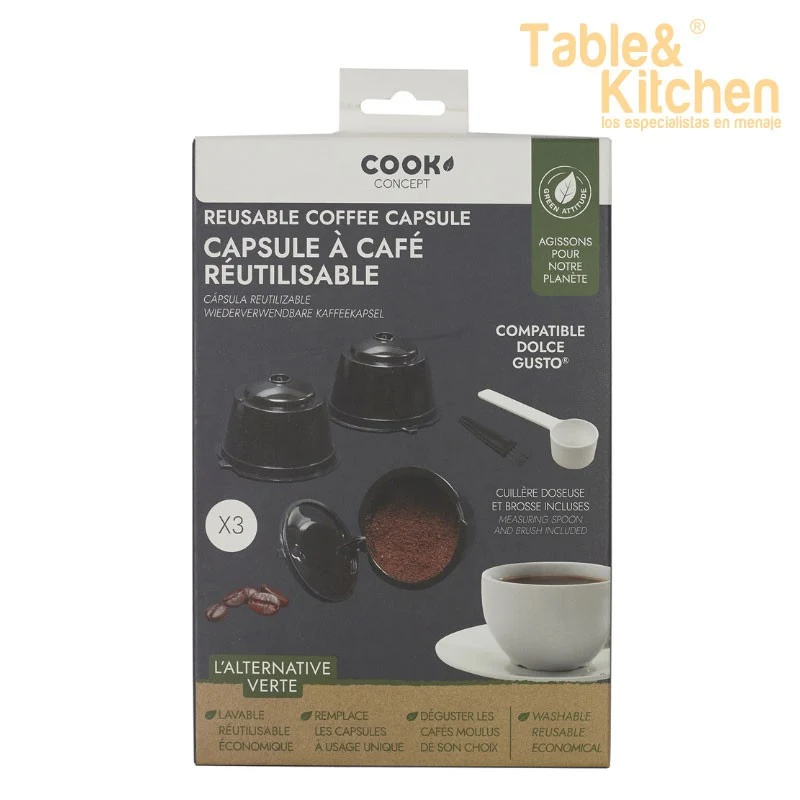 SET 3 CAPSULAS REUTILIZABLES DOLCE GUSTO