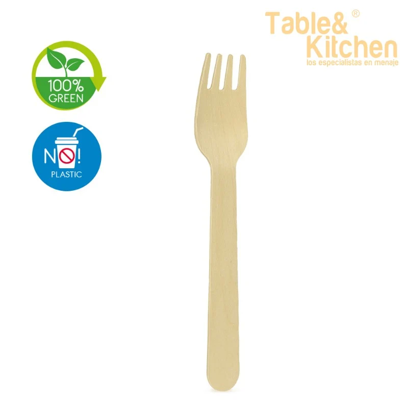 SET 20 TENEDORES ECO DESECHABLES