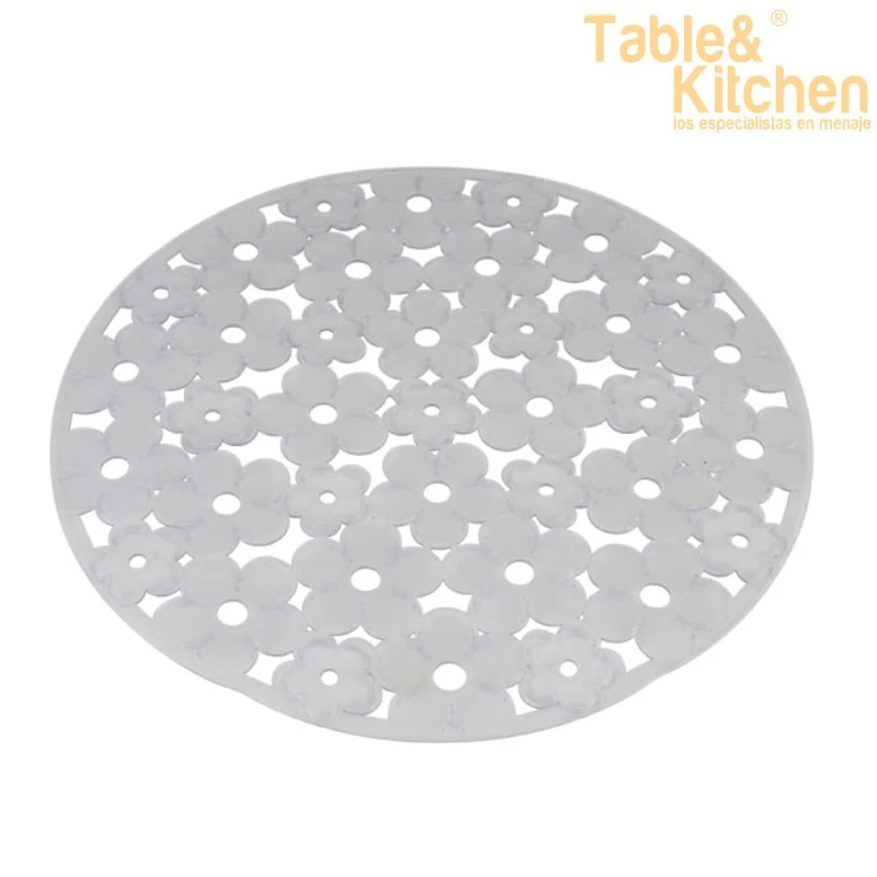SALVAPLATOS PLASTICO TRANSPAREN RED 30CM