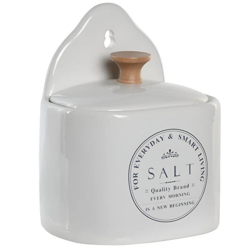 SALERO GRES BLANCO 11X8X15CM