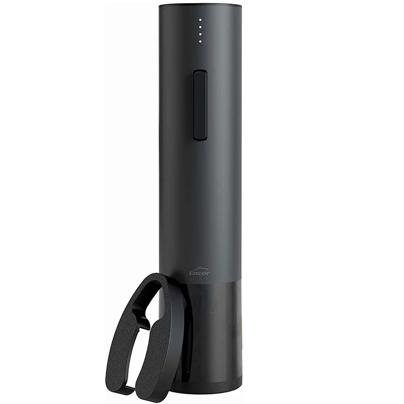 SACACORCHOS ELECTRICO USB BLACK LUXE LACOR