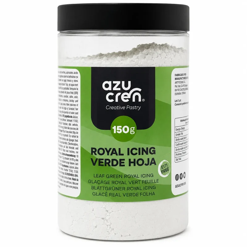 ROYAL ICING VERDE HOJA 150 GRAMOS AZUCREN