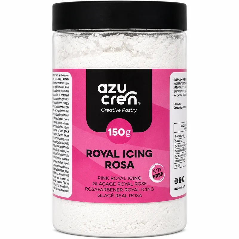 ROYAL ICING ROSA 150 GRAMOS AZUCREN