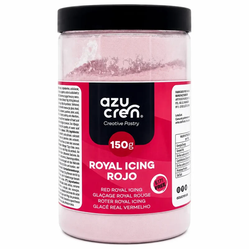 ROYAL ICING ROJO 150 GRAMOS AZUCREN