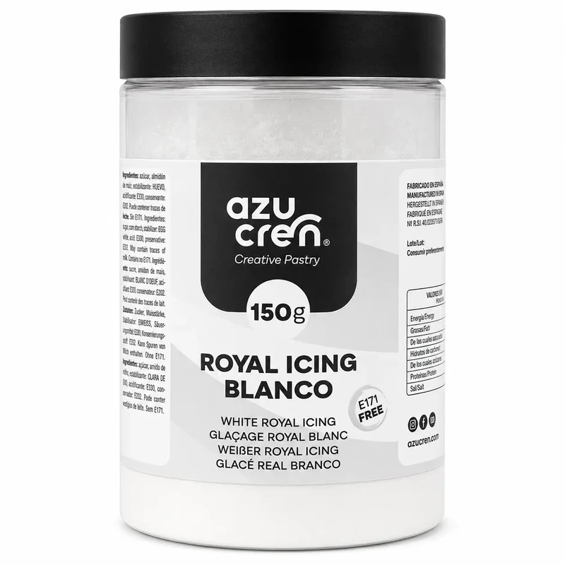 ROYAL ICING BLANCO 150 GRAMOS AZUCREN