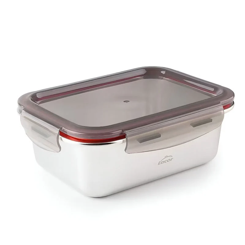 RECIPIENTE RECTANGULAR ECOINOX 480ML