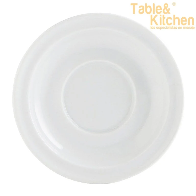 PLATO BOL/TE 15,5CM BLANCO PORC. BASIC