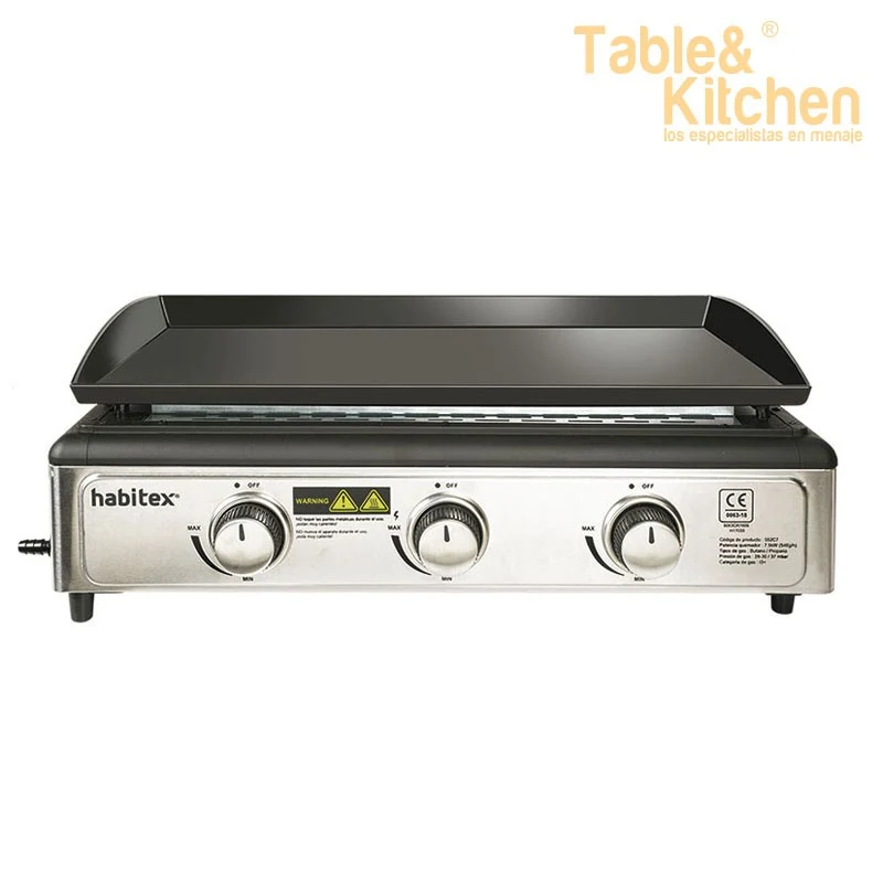 PLANCHA GAS BT 65 68X43X25CM BONTEMPO