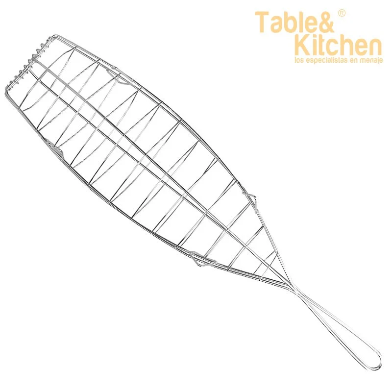 PARRILLA PESCADO NIQUELADA 45 CMS.