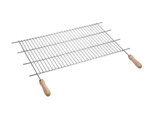 PARRILLA BARBACOA ZINC 60X40CM M/MADERA