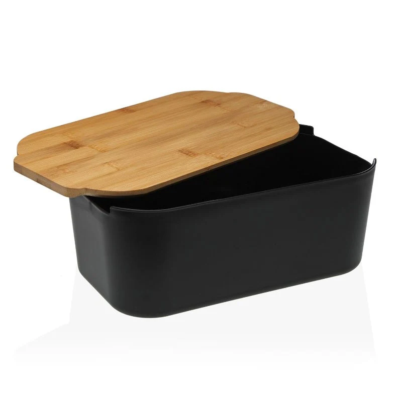 PANERA NEGRA CON TABLA CORTAR