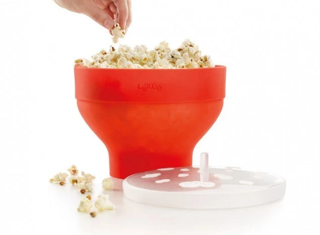PALOMITERO POP CORN ROJO LEKUE