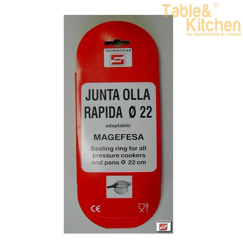 JUNTA SILICONA PARA OLLA MAGEFESA 22CM