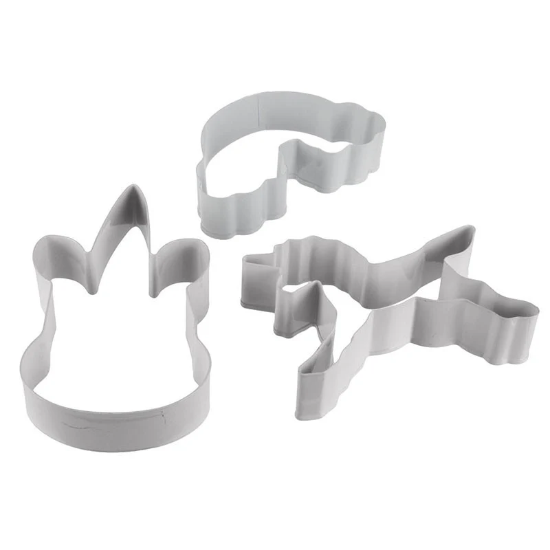 JUEGO 3 CORTADORES UNICORNIO
