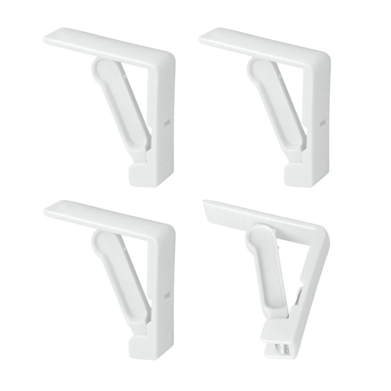 JUEGO 4 SUJETA MANTELES PLASTICO ABS