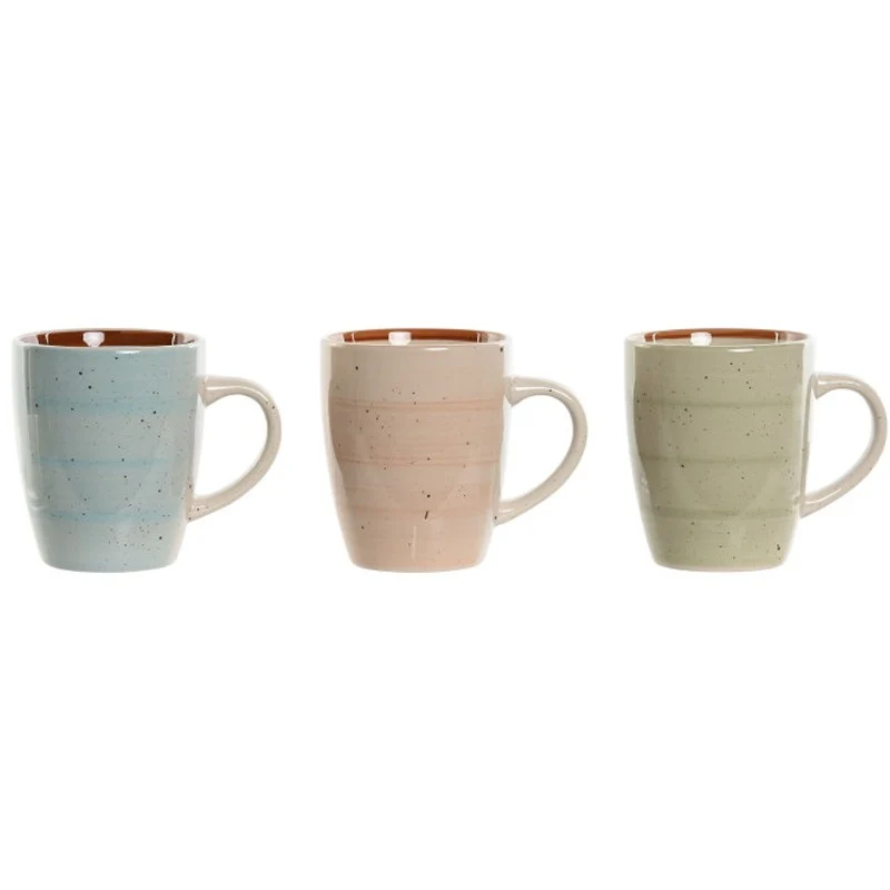 MUG DE LOZA 12,5X8,5X11CM 360ML SURT.