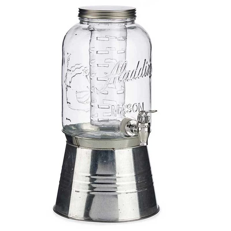 JARRA CON SOPORTE Y ENFRIADOR 3800 ML