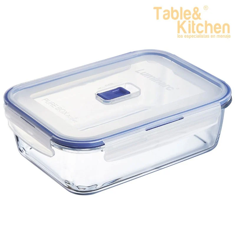 HERMÉTICO RECTANGULAR PURE BOX ACTIVE LUMINARC 197 CL
