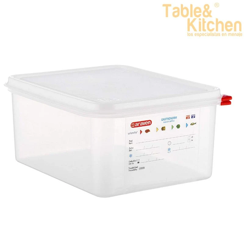 HERMÉTICO POLIPROPILENO 10L. GN 1/2