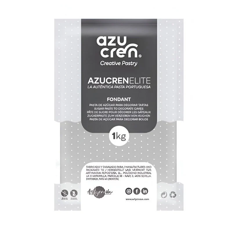 FONDANT GRIS AZUCREN ELITE 1KG