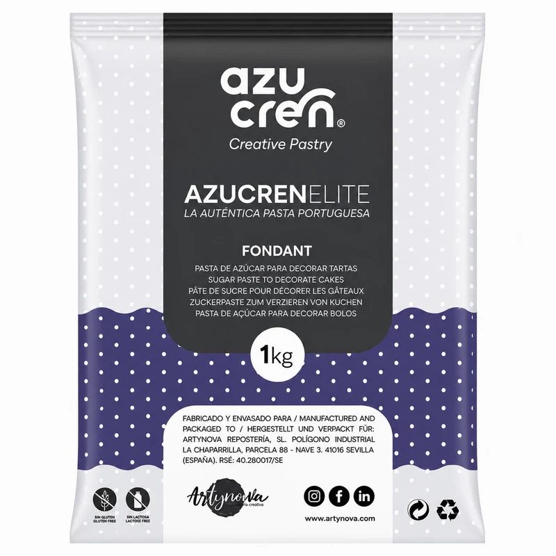 FONDANT AZULAO AZUCREN ELITE 1KG