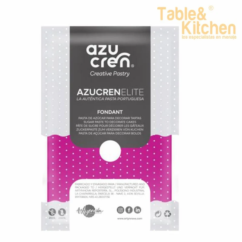 FONDANT ROSA FUERTE AZUCREN ELITE 100GR