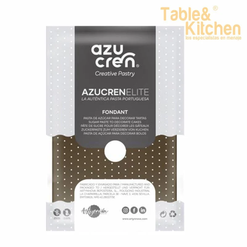 FONDANT MARRON AZUCREN ELITE 100GR