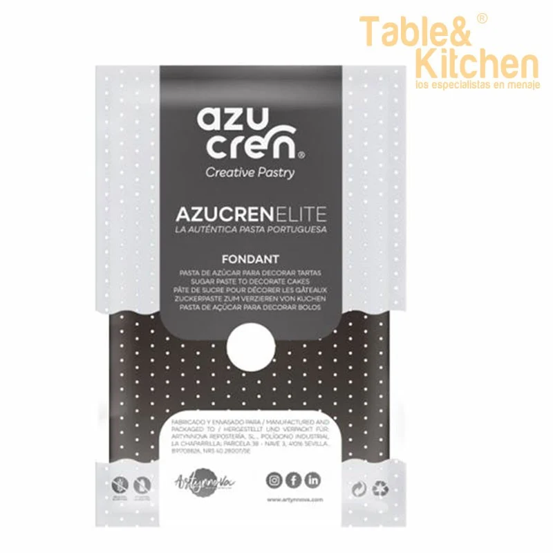 FONDANT NEGRO AZUCREN ELITE 100GR