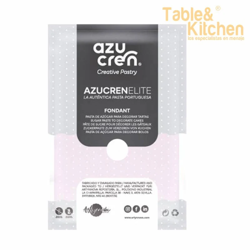 FONDANT ROSA BEBE AZUCREN ELITE 250GR