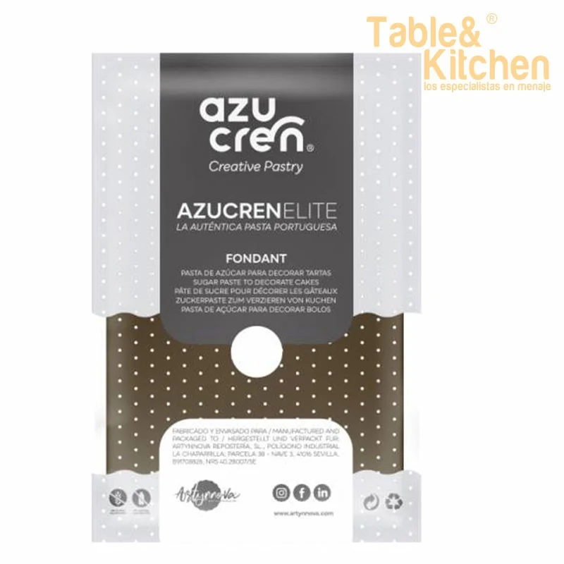 FONDANT MARRON AZUCREN ELITE 250GR