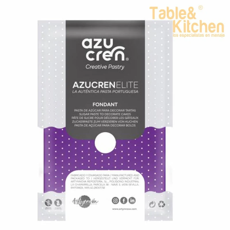 FONDANT LILA AZUCREN ELITE 250GR