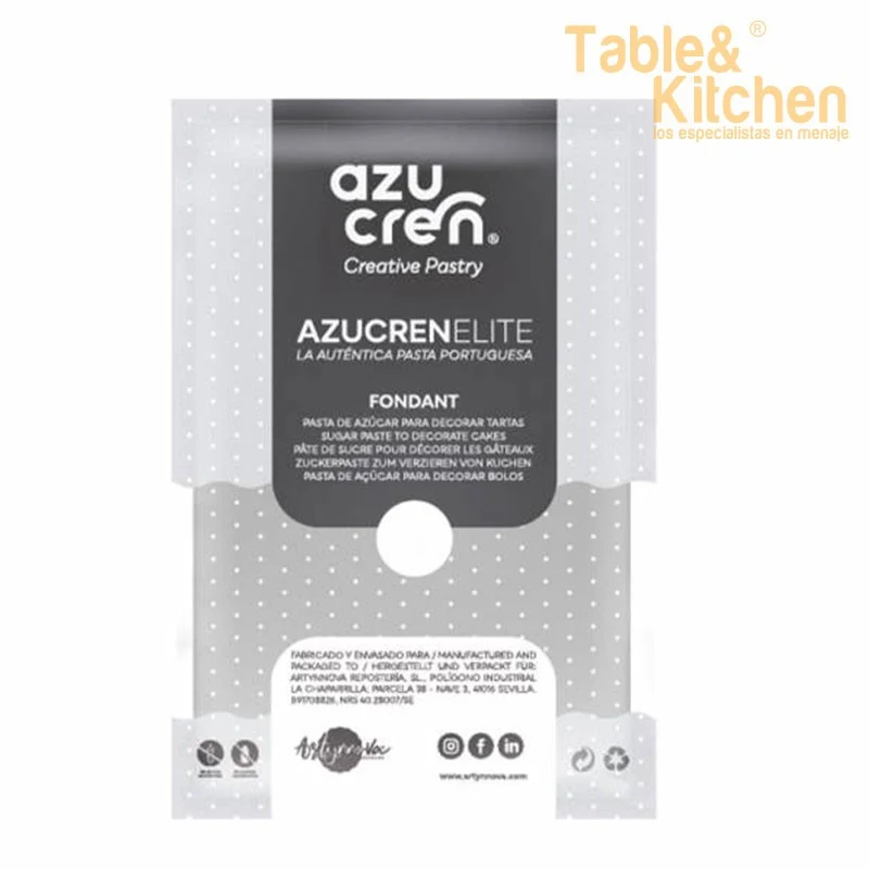 FONDANT GRIS AZUCREN ELITE 250GR