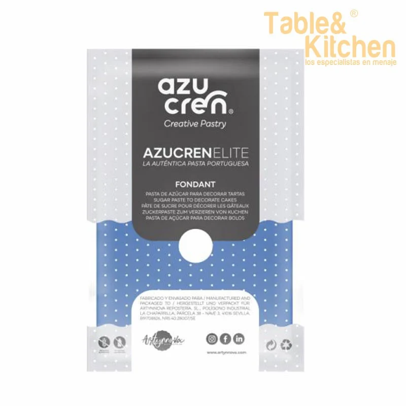 FONDANT AZUL AZUCREN ELITE 250GR