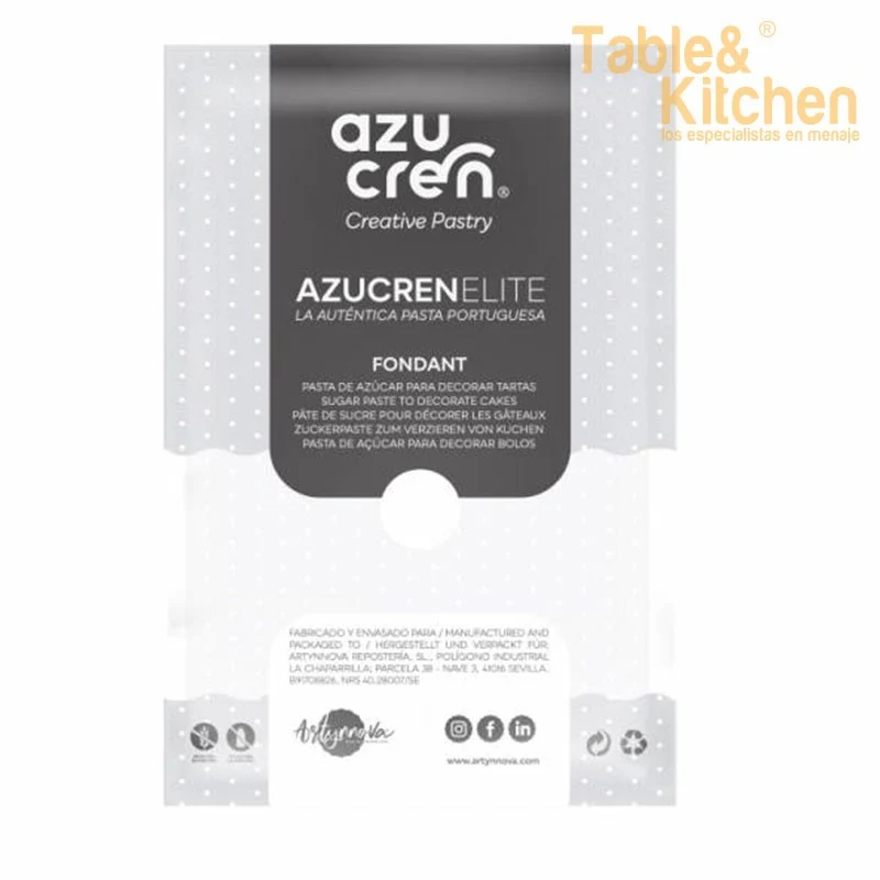 FONDANT BLANCO AZUCREN ELITE 500GR