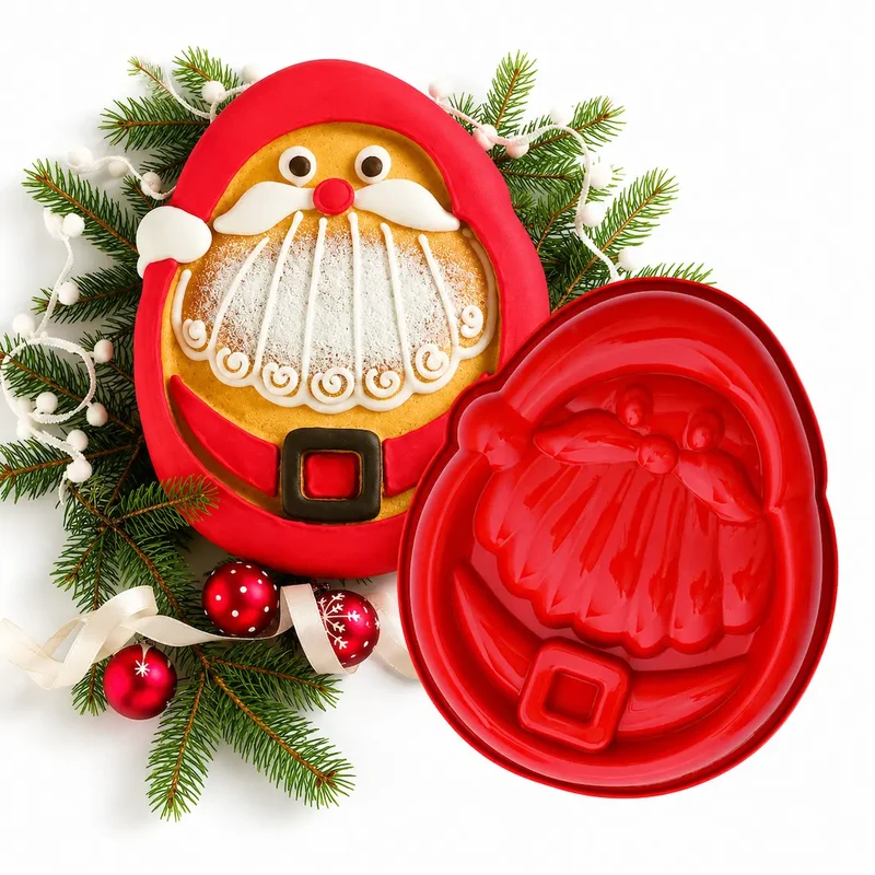 MOLDE SILICONA PAPA NOEL