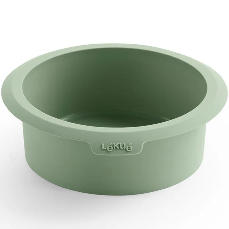 MOLDE REDONDO 15CM VERDE AIR FRYER LEKUE