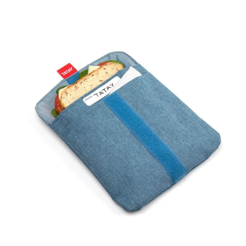 FUNDA URBAN FOOD TEXTIL POCKET DENIM BLUE