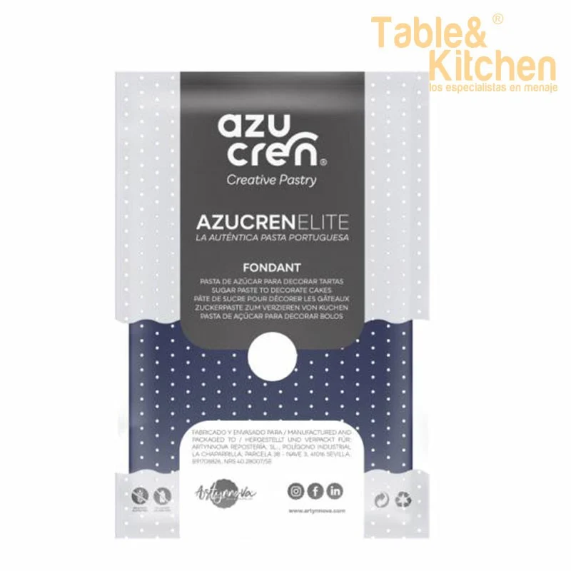 FONDANT AZULADO AZUCREN ELITE 250GR
