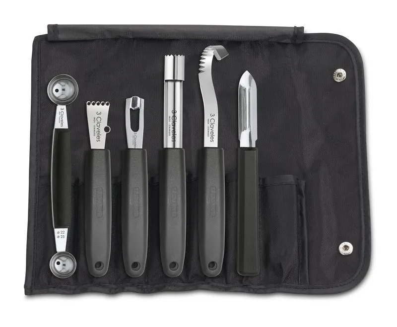 ESTUCHE UTENSILIOS CHEF 3 CLAVELES
