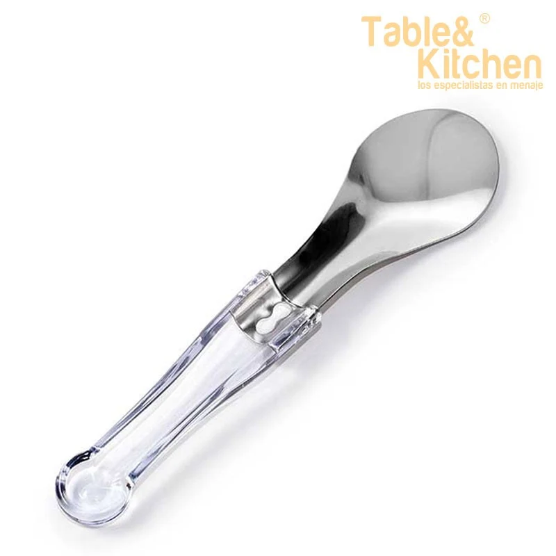 ESPATULA HELADO TRANSPARENTE 26 CM
