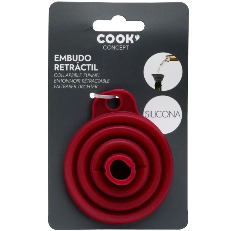 EMBUDO RETRACTIL DE SILICONA