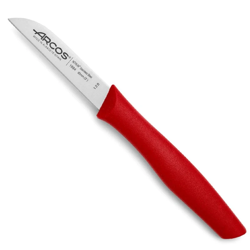 CUCHILLO MONDADOR MANGO ROJO