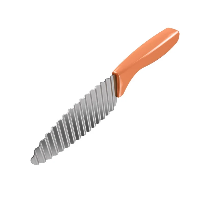 CUCHILLO DECORADOR ONDULADO