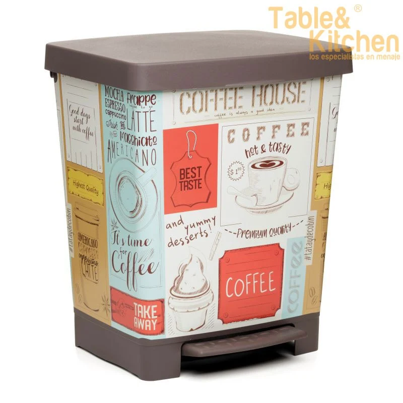 CUBO DE PEDAL DECO VINTAGE 23L