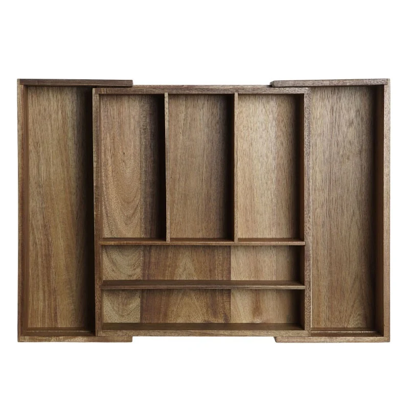 CUBERTERO ACACIA ORGANIZADOR NATURAL 35X30