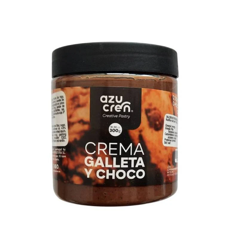 CREMA DE GALLETA Y CHOCOLATE AZUCREN 300 GRAMOS