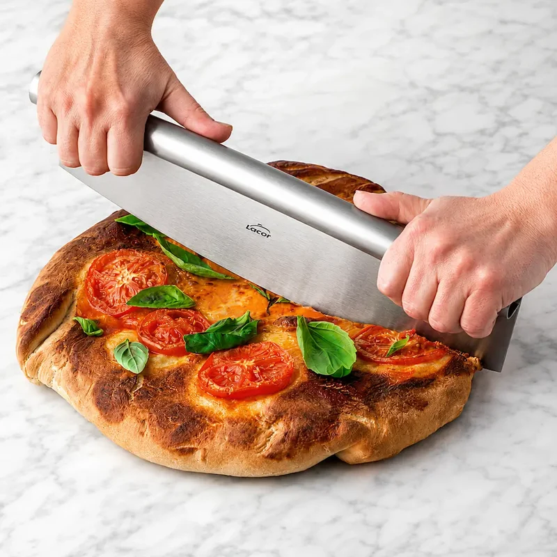 CORTAPIZZA INOX 35 CM LACOR