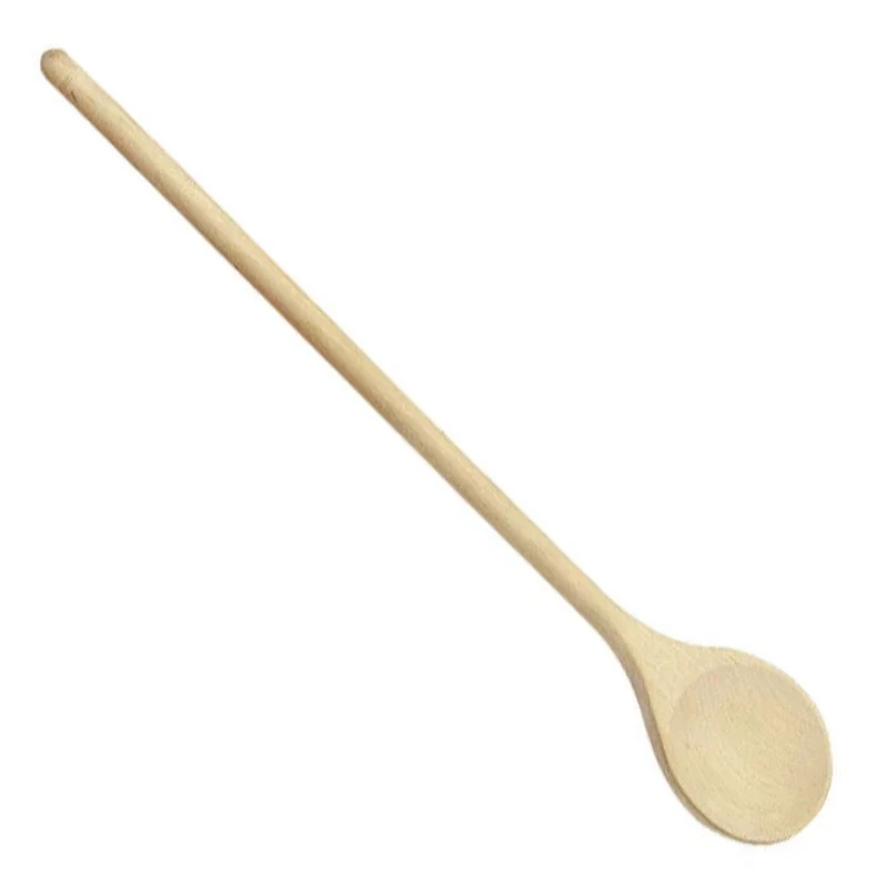 CUCHARA REDONDA 28CM WOODY