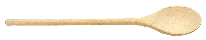 CUCHARA OVAL 30CM WOODY